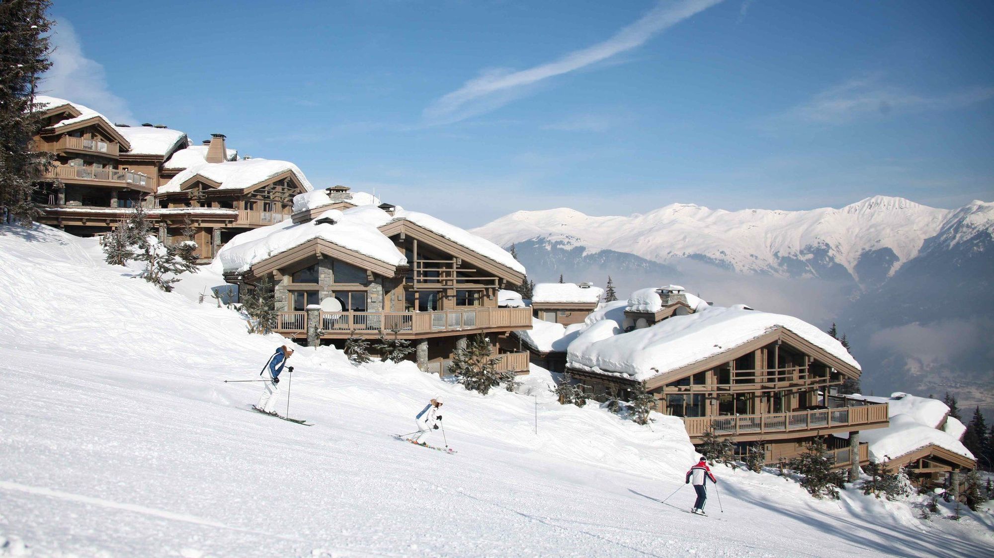 Hotel Le K2 Palace Courchevel Exterior foto