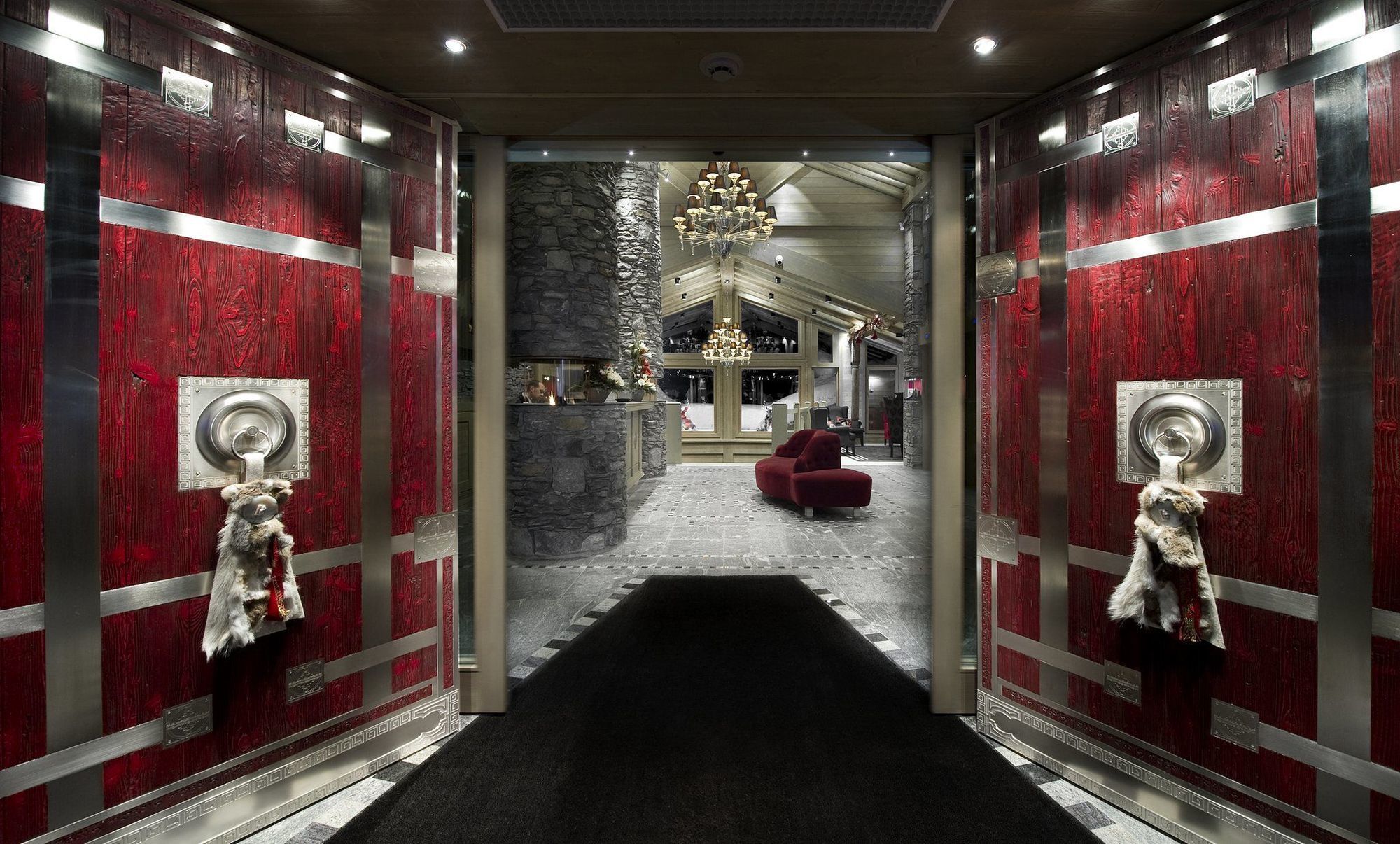 Hotel Le K2 Palace Courchevel Exterior foto