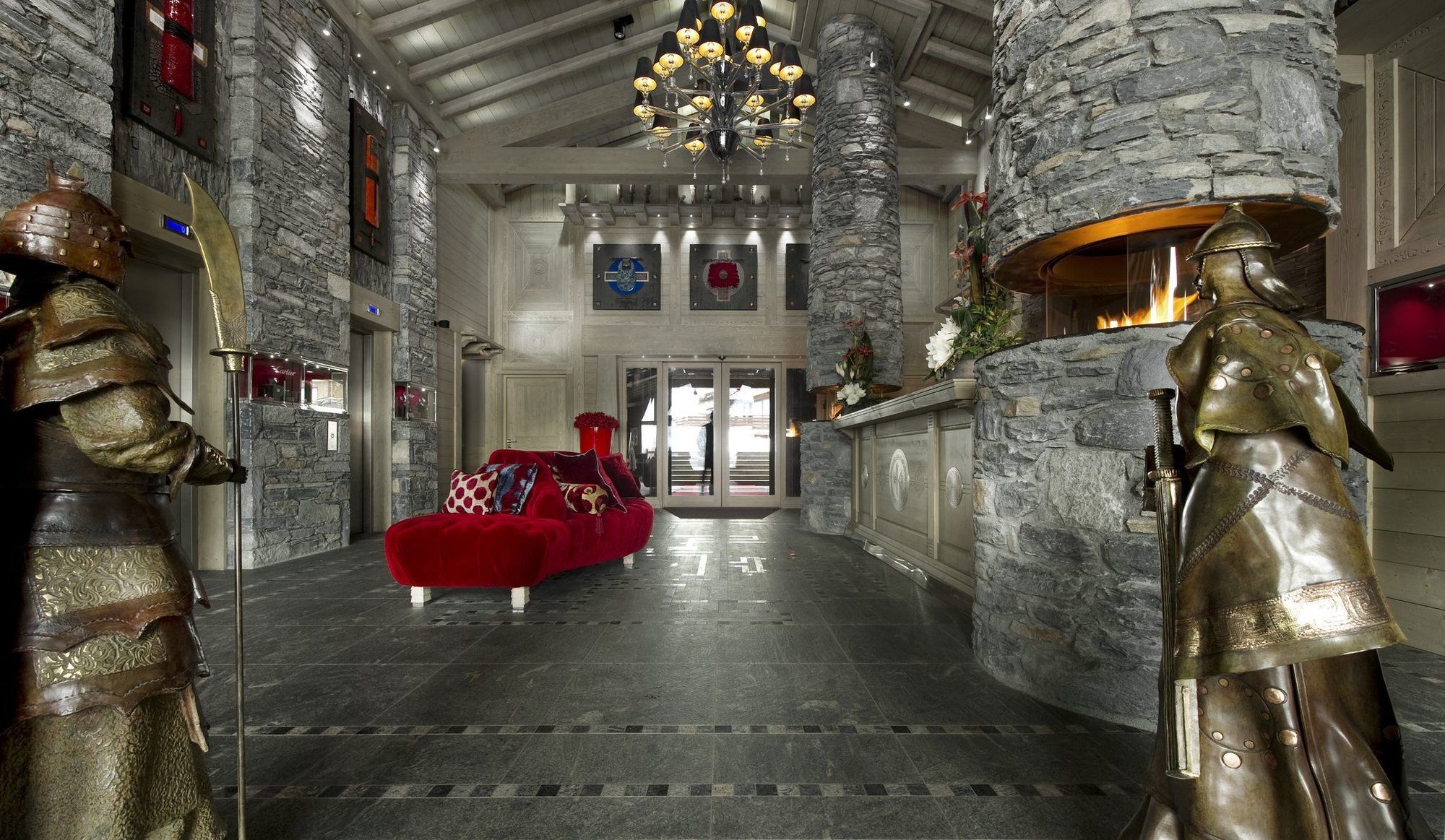 Hotel Le K2 Palace Courchevel Exterior foto