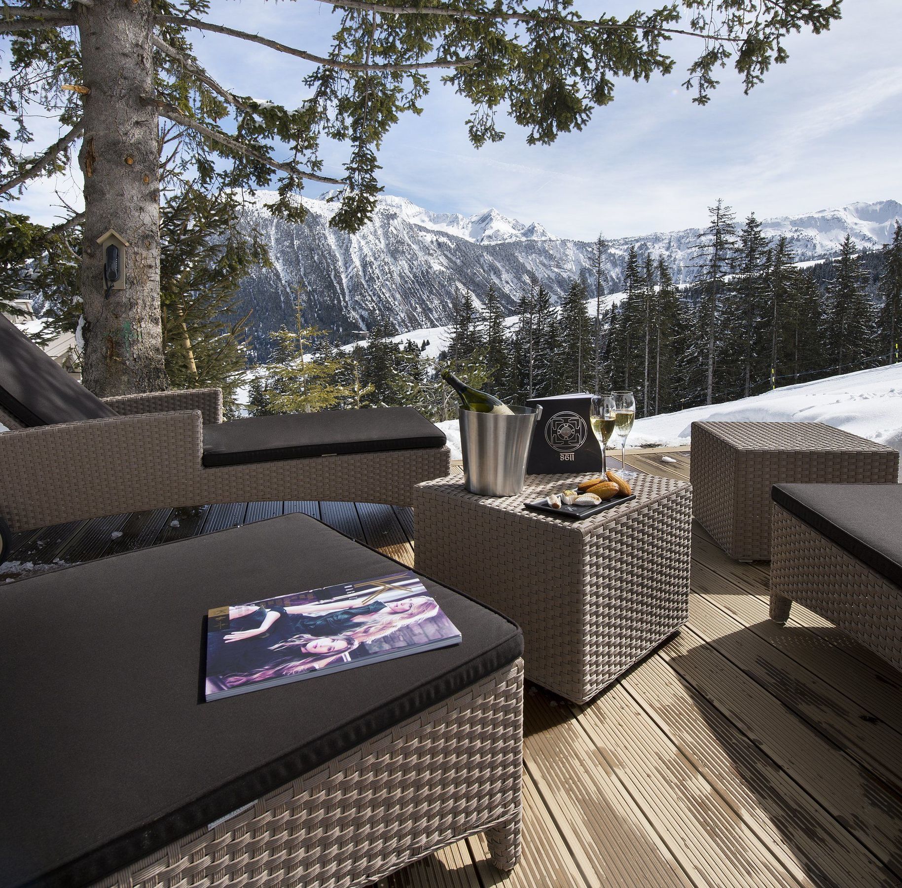 Hotel Le K2 Palace Courchevel Exterior foto